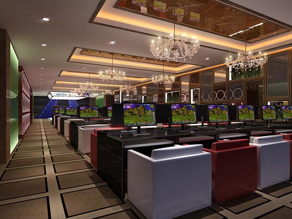 網(wǎng)吧桌椅裝修效果圖