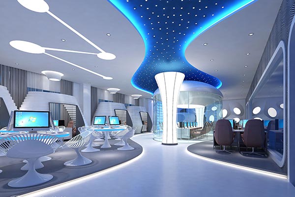 網(wǎng)吧桌子裝修效果圖