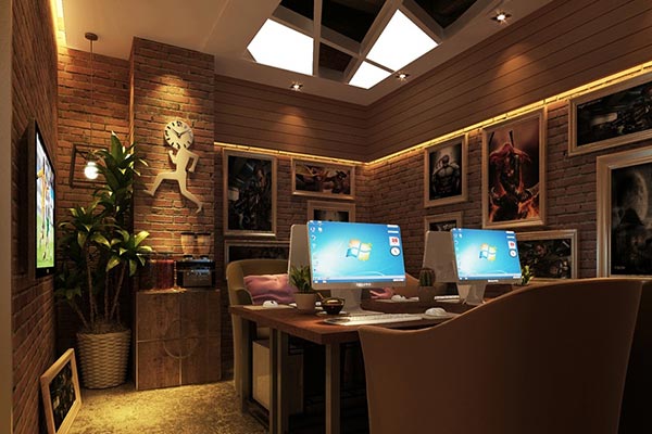 網(wǎng)吧裝修效果圖