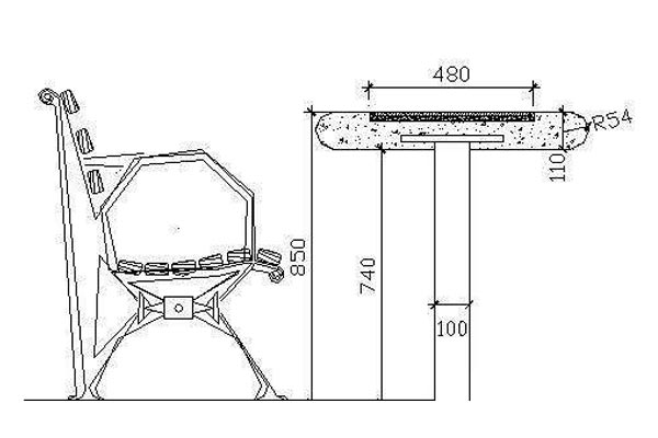 網(wǎng)吧桌椅尺寸示意圖