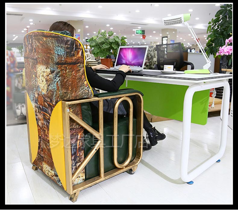 夢達網(wǎng)咖單人沙發(fā)裝修效果圖