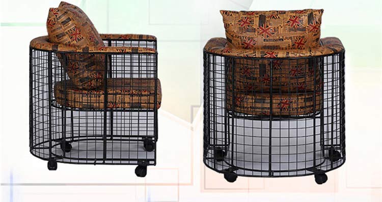 夢(mèng)達(dá)網(wǎng)咖鳥(niǎo)巢沙發(fā)黑色款全方位展示