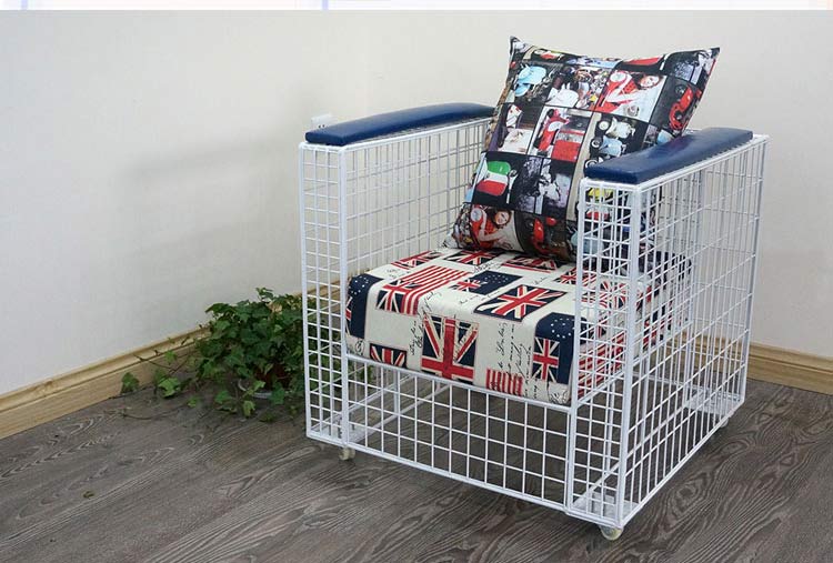 夢(mèng)達(dá)清新藍(lán)款網(wǎng)咖鳥(niǎo)巢沙發(fā)圖片