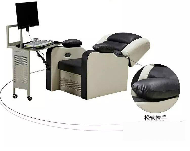 夢達(dá)網(wǎng)吧一體沙發(fā)椅松軟扶手設(shè)計