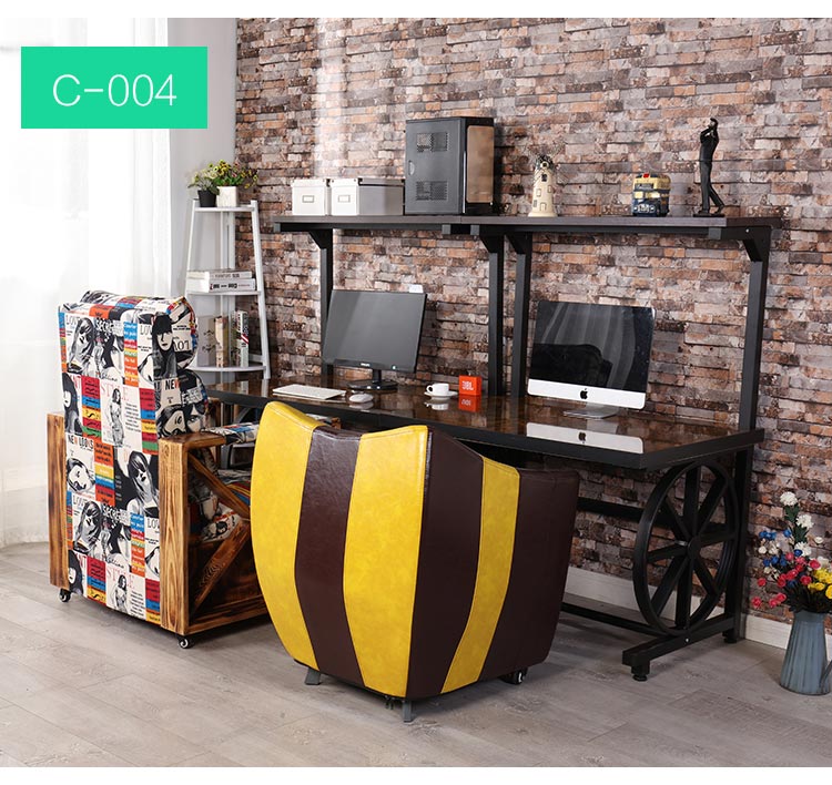 夢達(dá)時尚網(wǎng)吧桌椅裝修效果圖（搭配4）