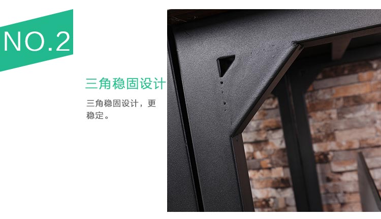 夢達(dá)時尚網(wǎng)吧桌椅桌體三角穩(wěn)固設(shè)計