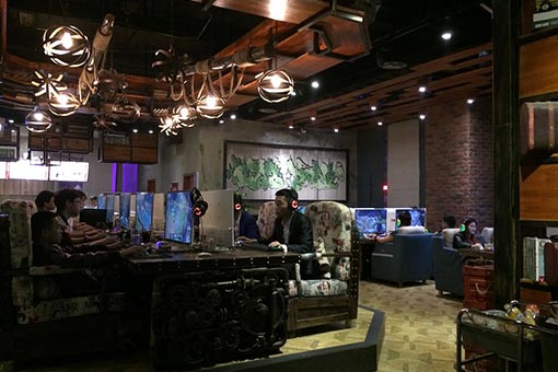 網(wǎng)吧裝修效果圖
