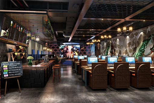 網(wǎng)吧桌椅圖片