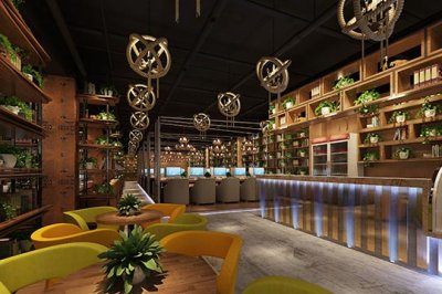 一個(gè)網(wǎng)咖要怎么裝修設(shè)計(jì)？