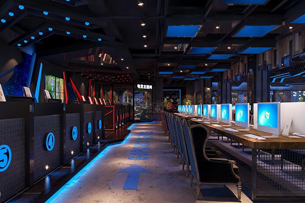 網(wǎng)咖裝修效果圖