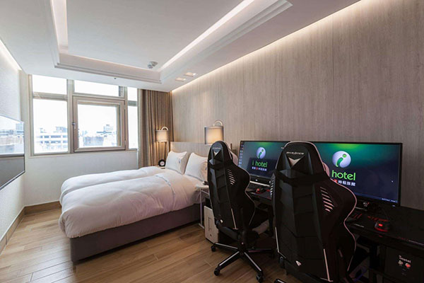 電競酒店裝修 效果圖