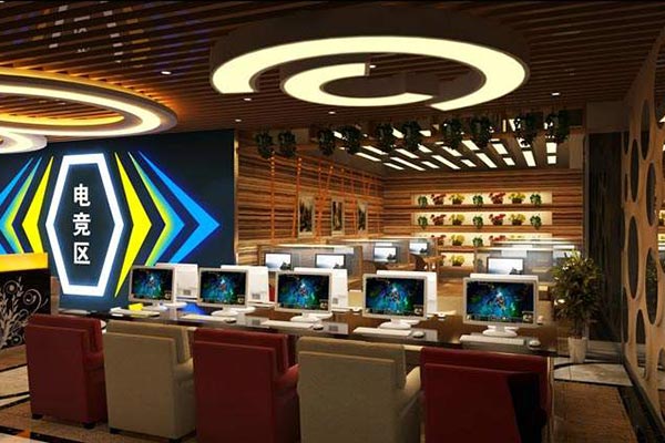 改造后的網(wǎng)吧效果圖