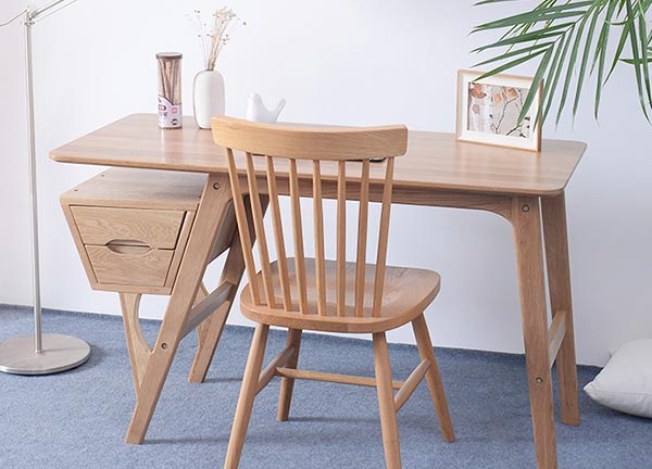 實木家用電腦桌圖片