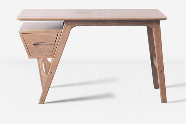 實木家用電腦桌圖片