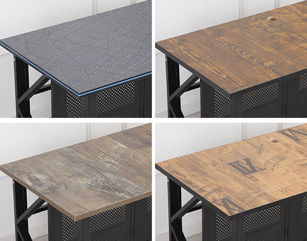 網(wǎng)吧臺式電腦桌圖片